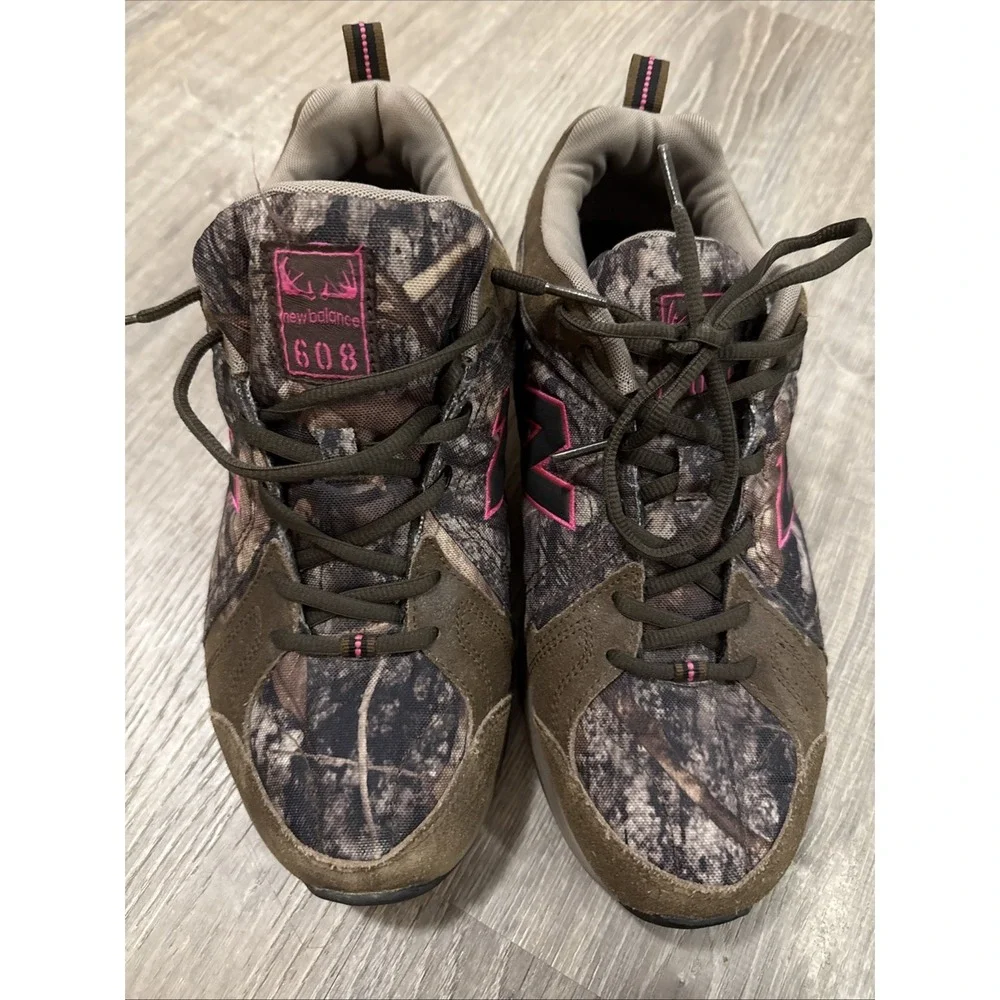 New Balance 608 Sneakers Shoes Camo RealTree Hiking Hunting Women's Size 12